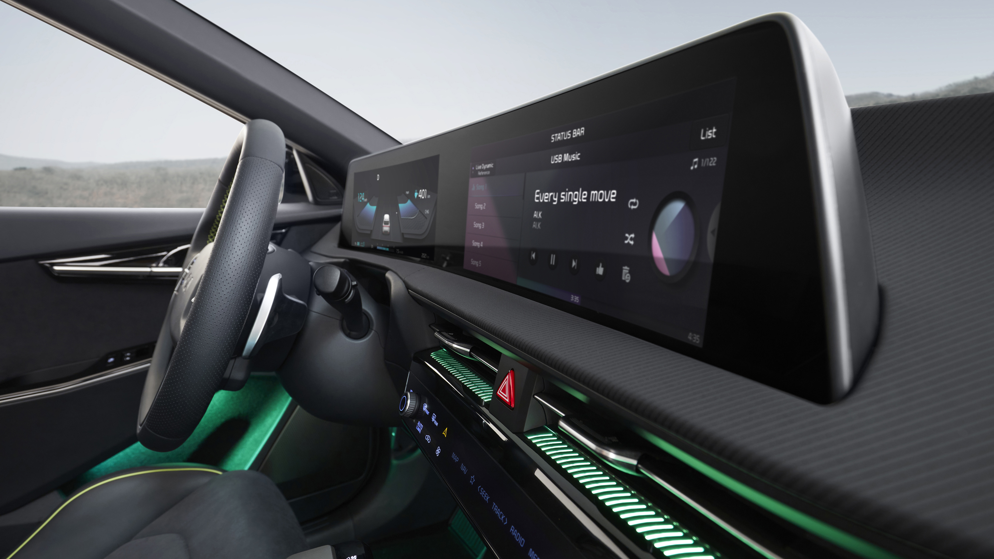 Kia EV6 - interior