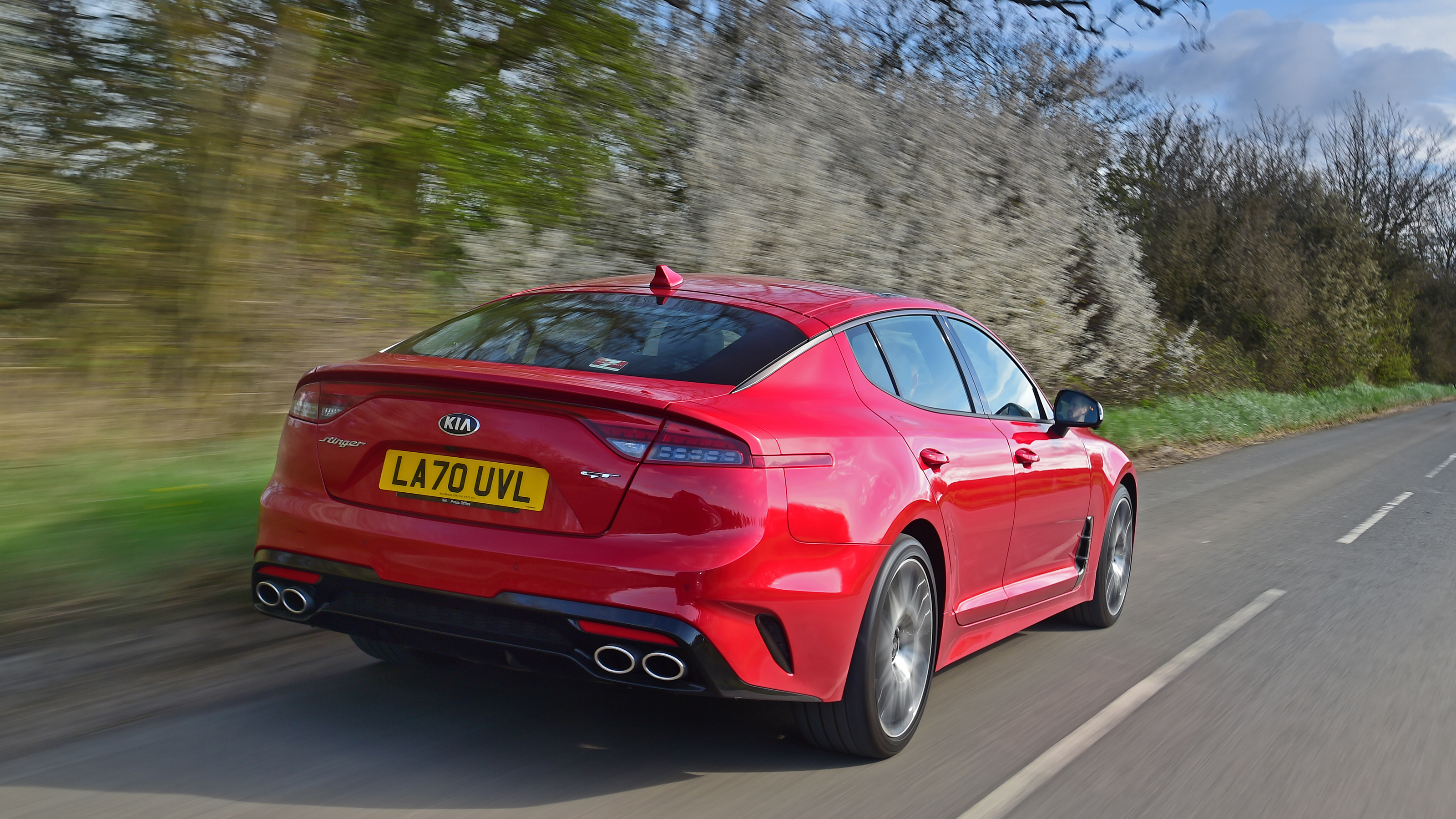 2021 Kia Stinger GT-S 3.3 T-GDi V6 - rear tracking