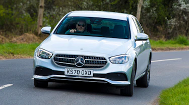 Mercedes E 220d Sport - front action