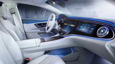 Mercedes EQS - cabin
