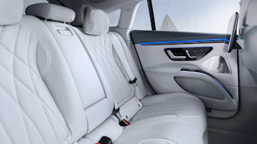 Mercedes EQS - rear seats