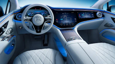 Mercedes EQS - dash