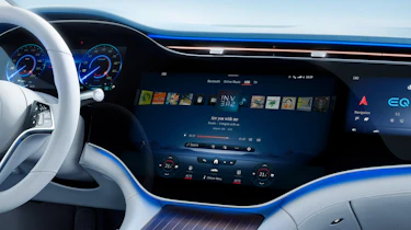 Mercedes EQS - infotainment