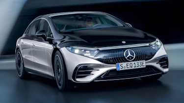 Mercedes EQS - front tracking