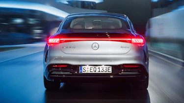 Mercedes EQS - full rear