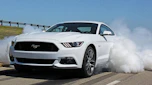Ford Mustang line-lock burnout