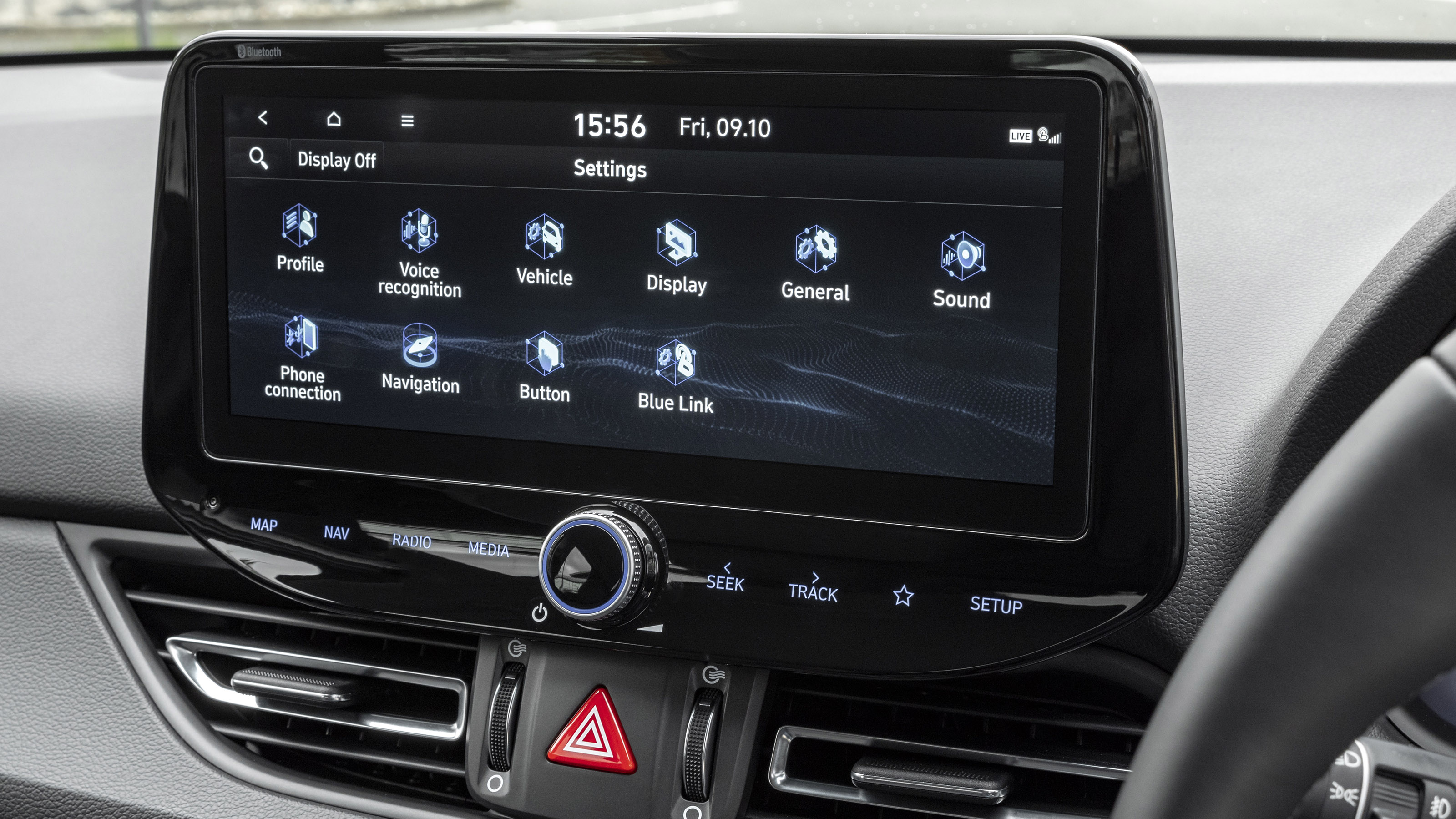 New Hyundai i30 touchscreen