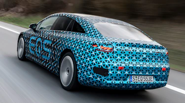 Mercedes EQS prototype - rear