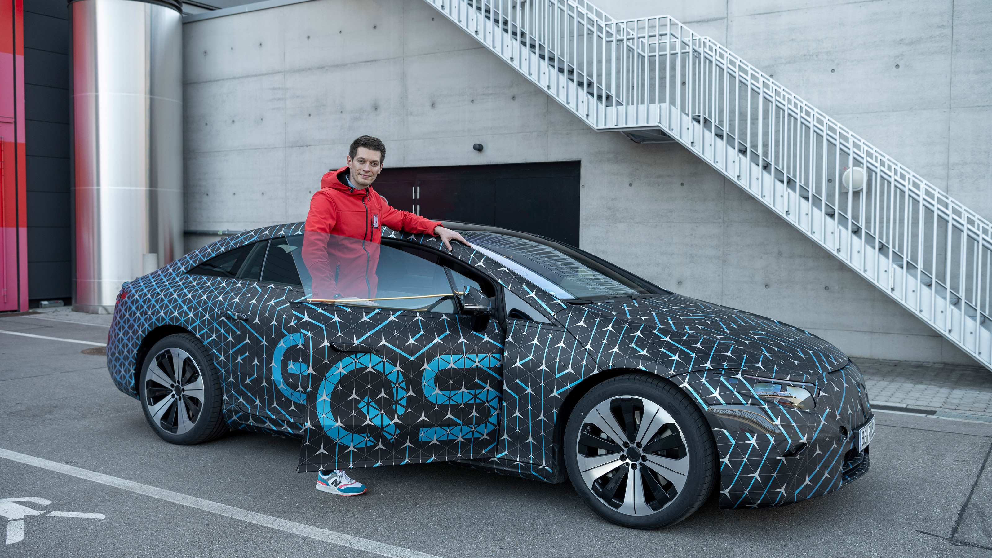 Mercedes EQS prototype - static
