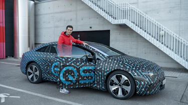 Mercedes EQS prototype - static