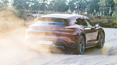 Porsche Taycan Cross Turismo - rear off-road