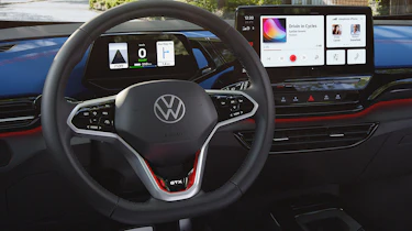 Volkswagen ID.4 GTX - steering wheel