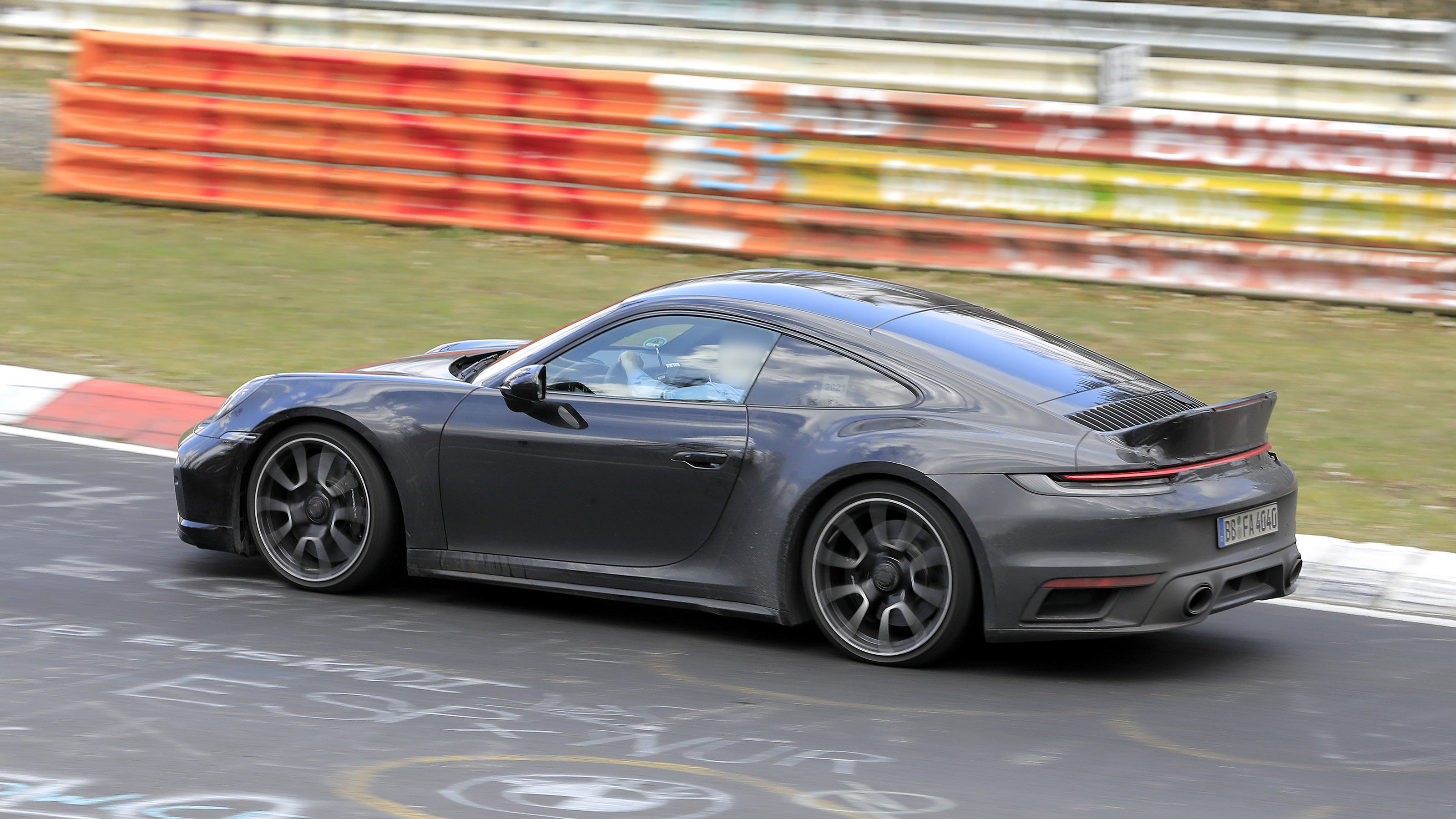 Porsche 911 Sport Classic spy - rear
