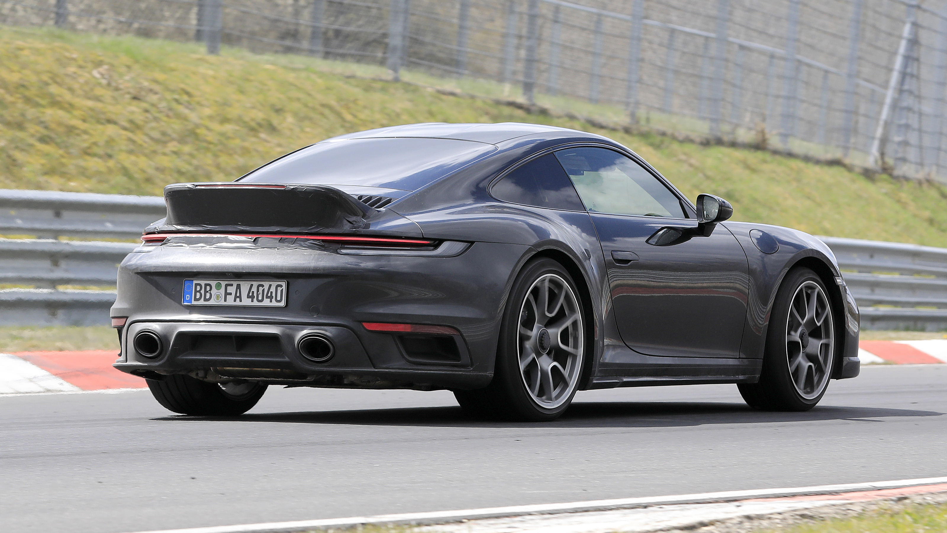 Porsche 911 Sport Classic spy - rear