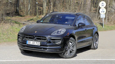 Porsche Macan spy shot