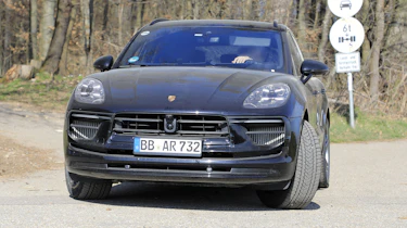 Porsche Macan spy shot