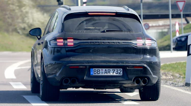 Porsche Macan spy shot