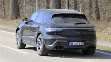 Porsche Macan spy shot
