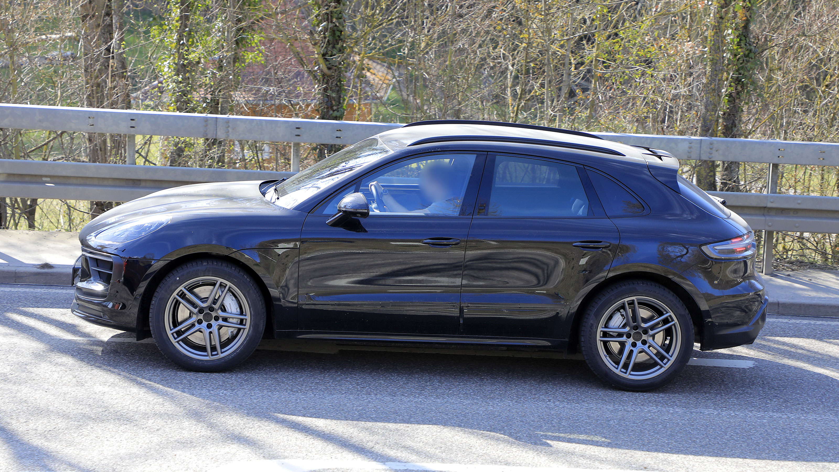 Porsche Macan spy shot
