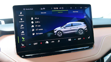 Skoda Enyaq iV 80 - infotainment