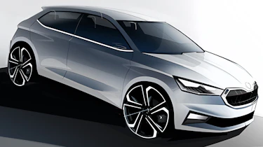 Skoda Fabia teaser