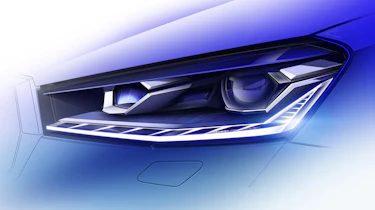 Skoda Fabia teaser