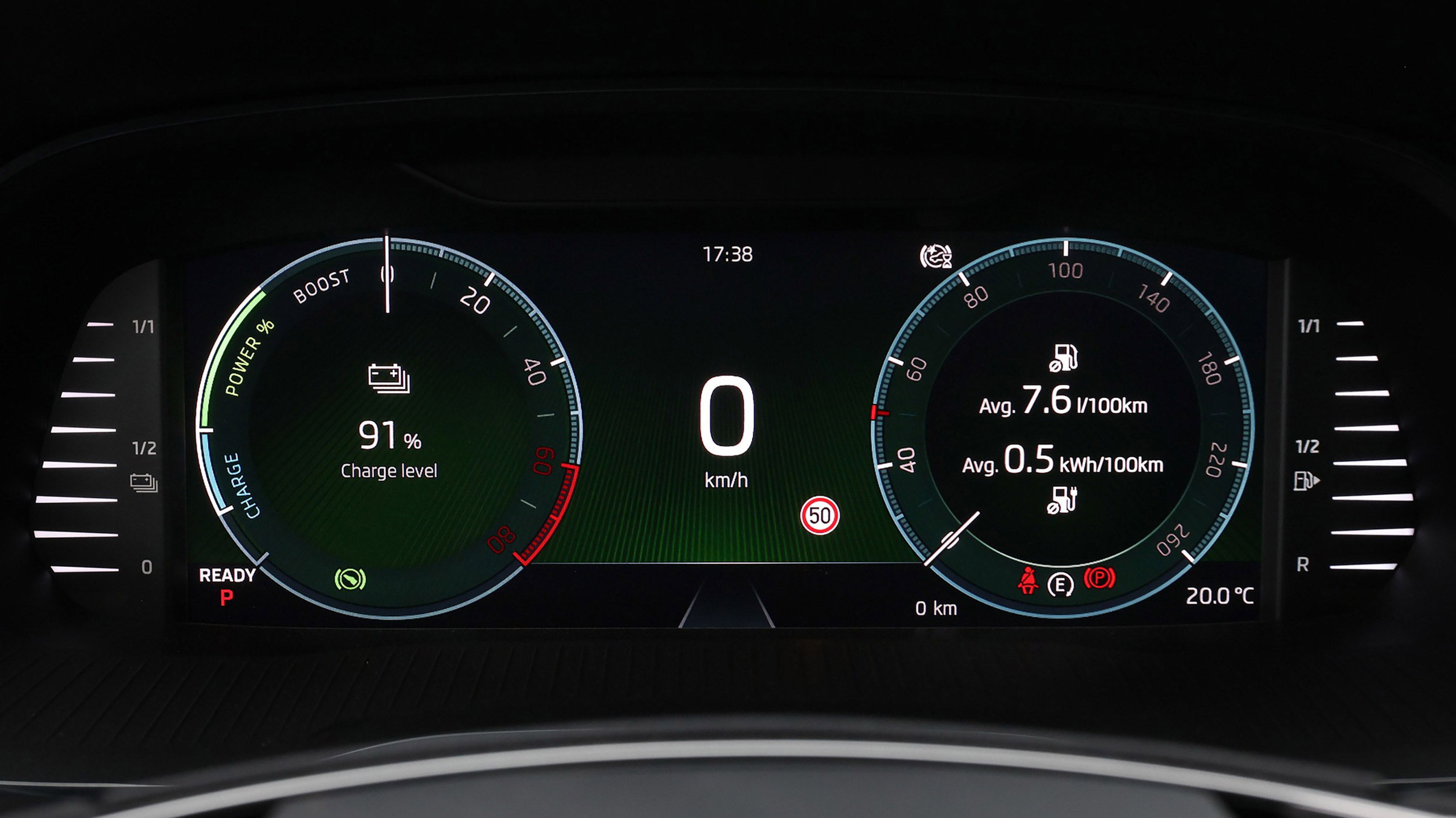 Skoda Octavia iV - dials