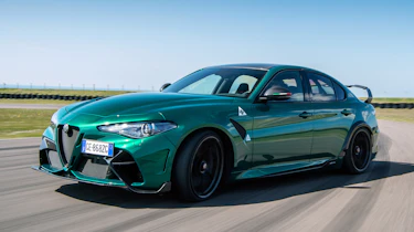 Alfa Romeo Giulia GTAm - front action