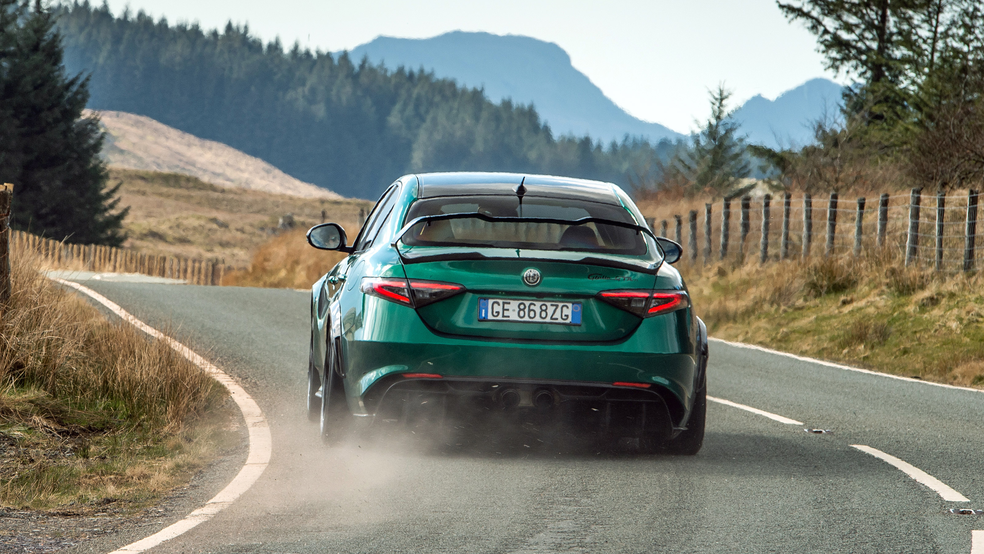 Alfa Romeo Giulia GTAm - rear action