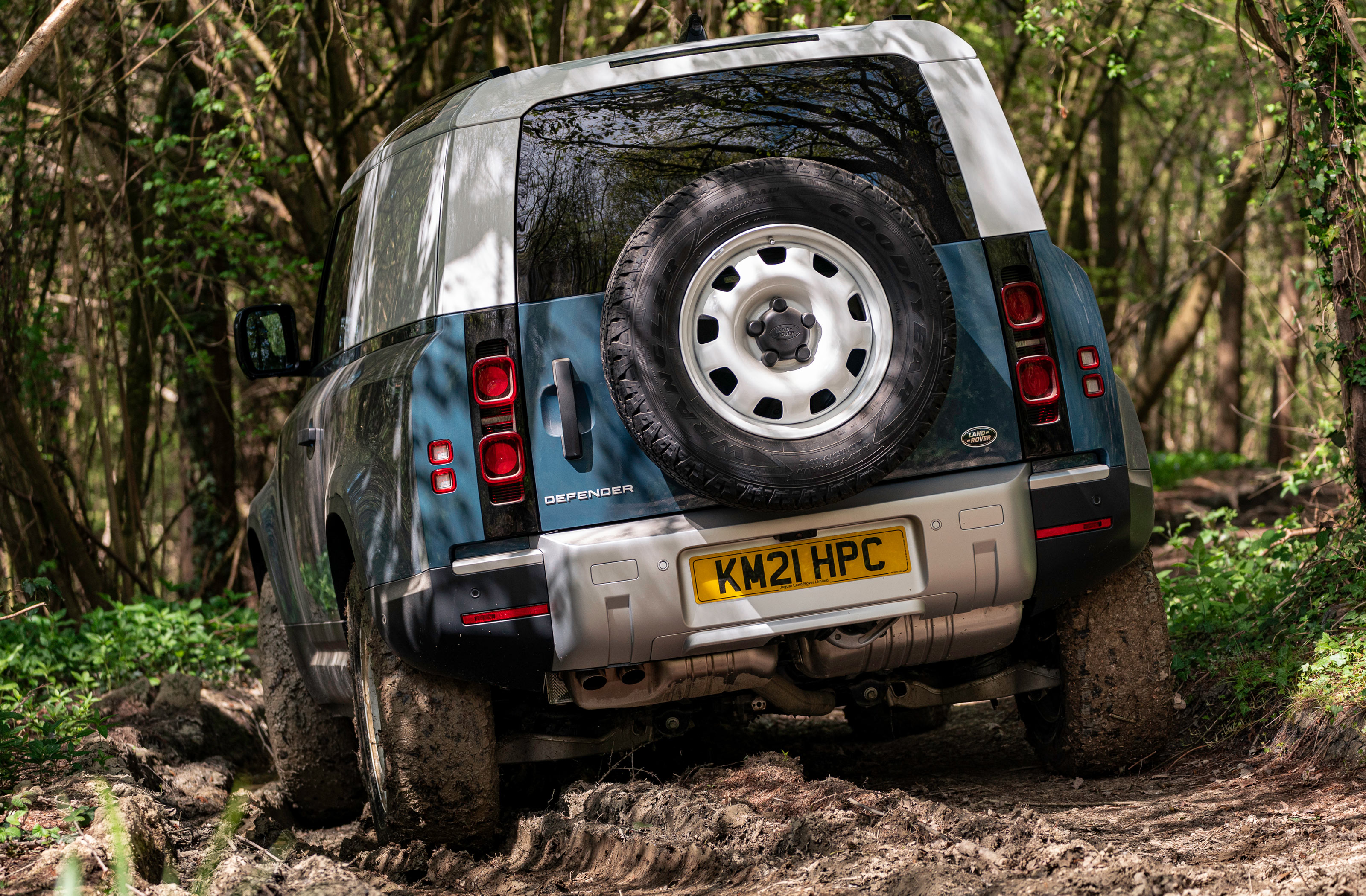 Defender Hard Top - rear off roading