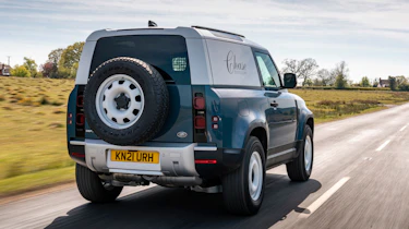 Defender Hard Top - rear tracking