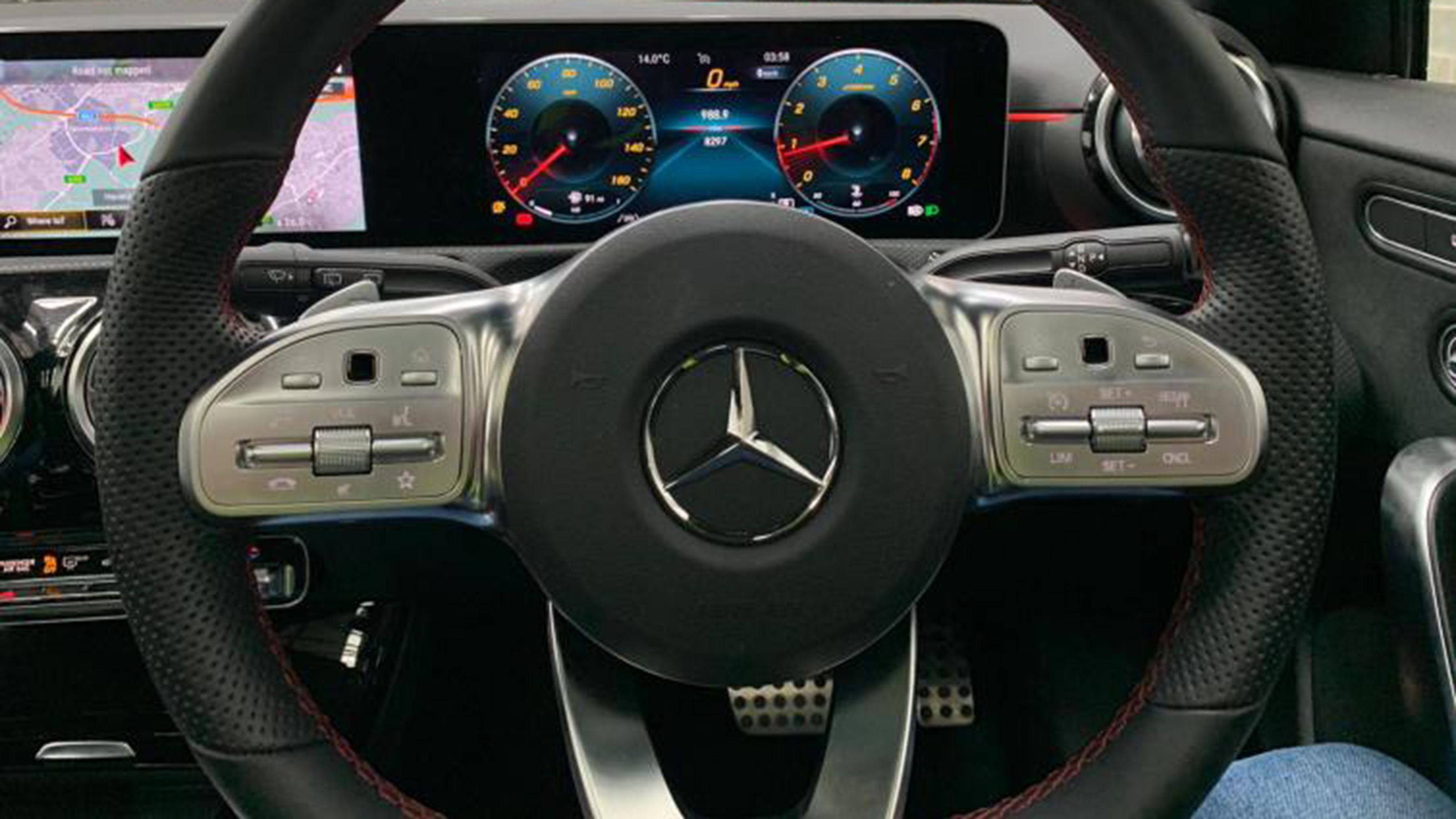 DotW Mercedes A250 - Interior