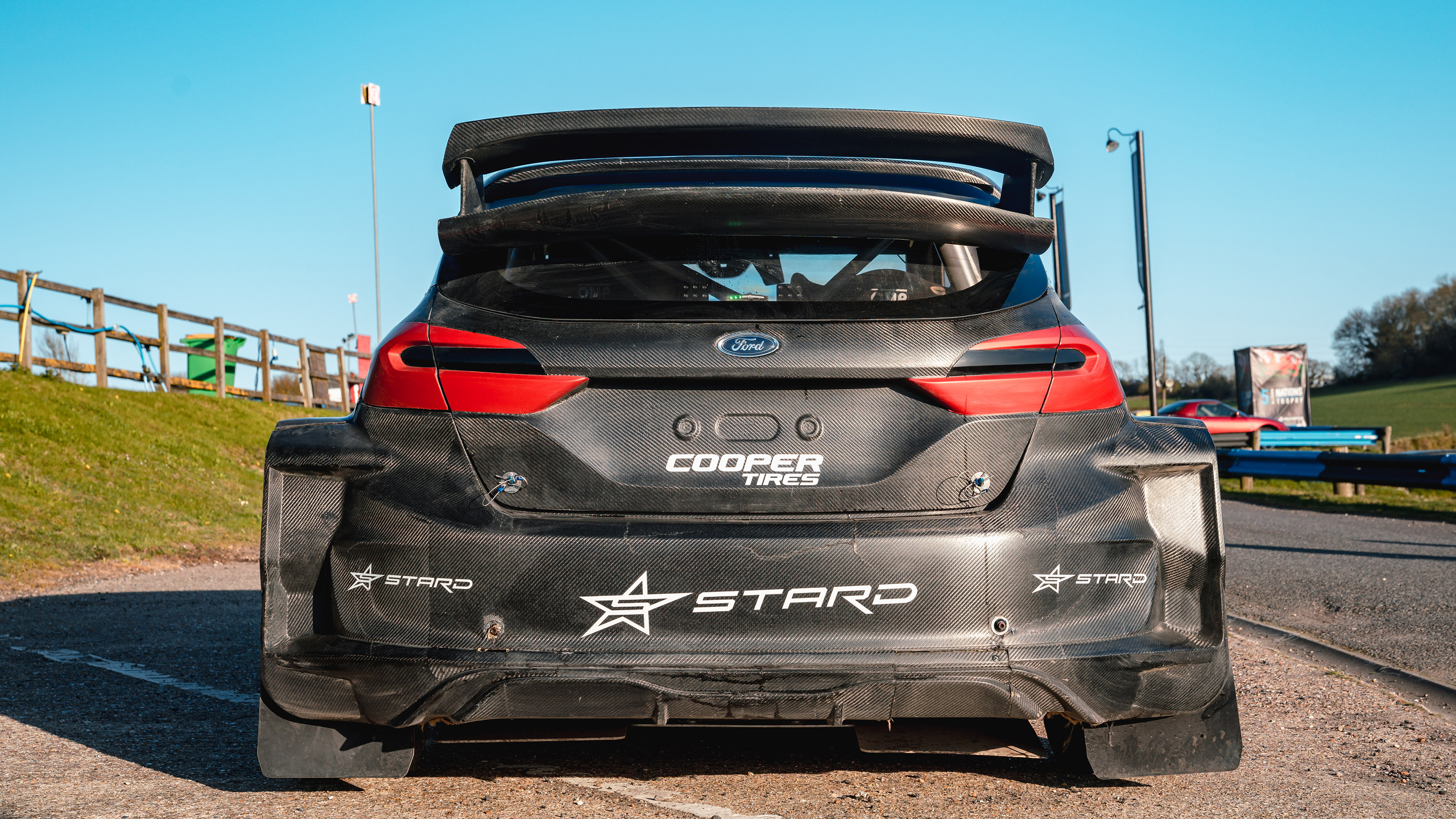 Rallycross Championship 5 Nations Trophy - Ford Fiesta rear