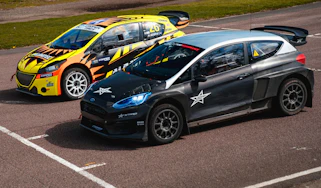 Rallycross Championship 5 Nations Trophy: electric vs petrol