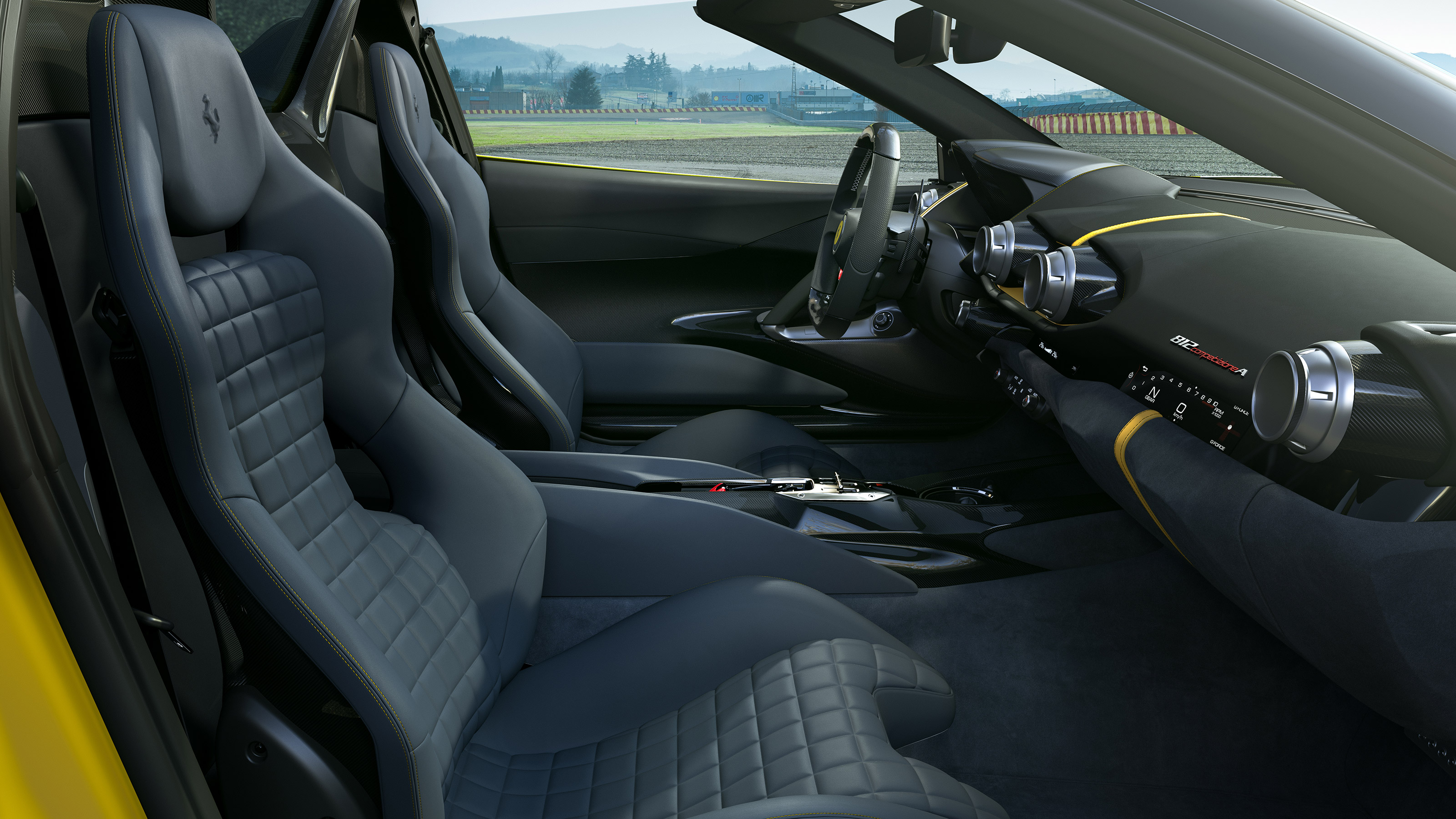 Ferrari 812 Competizione A - front seats
