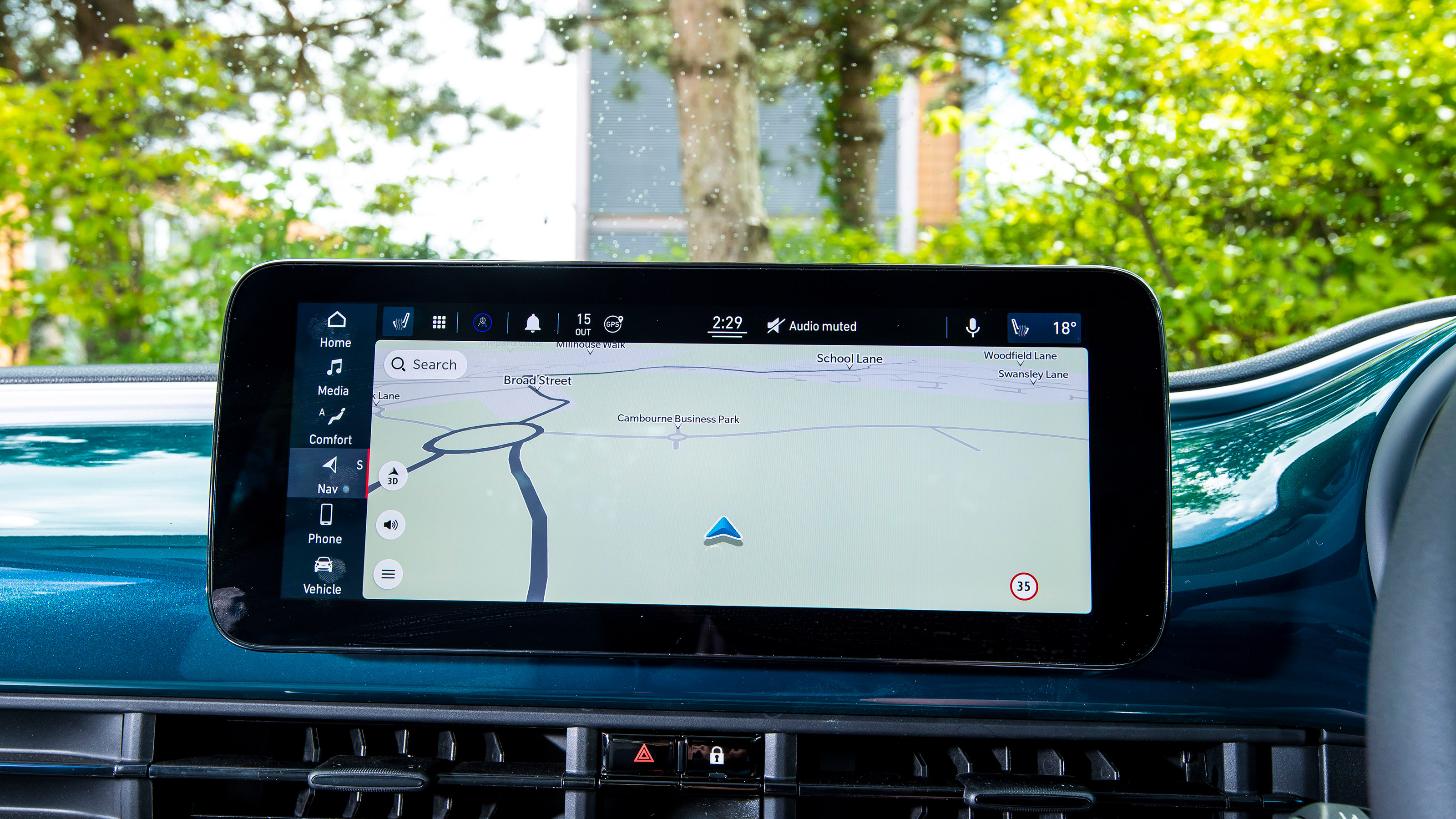Fiat 500 - sat-nav