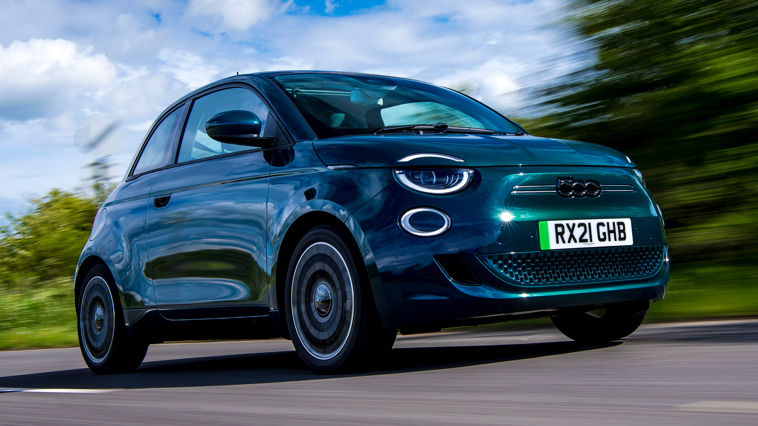 Fiat 500 - front tracking