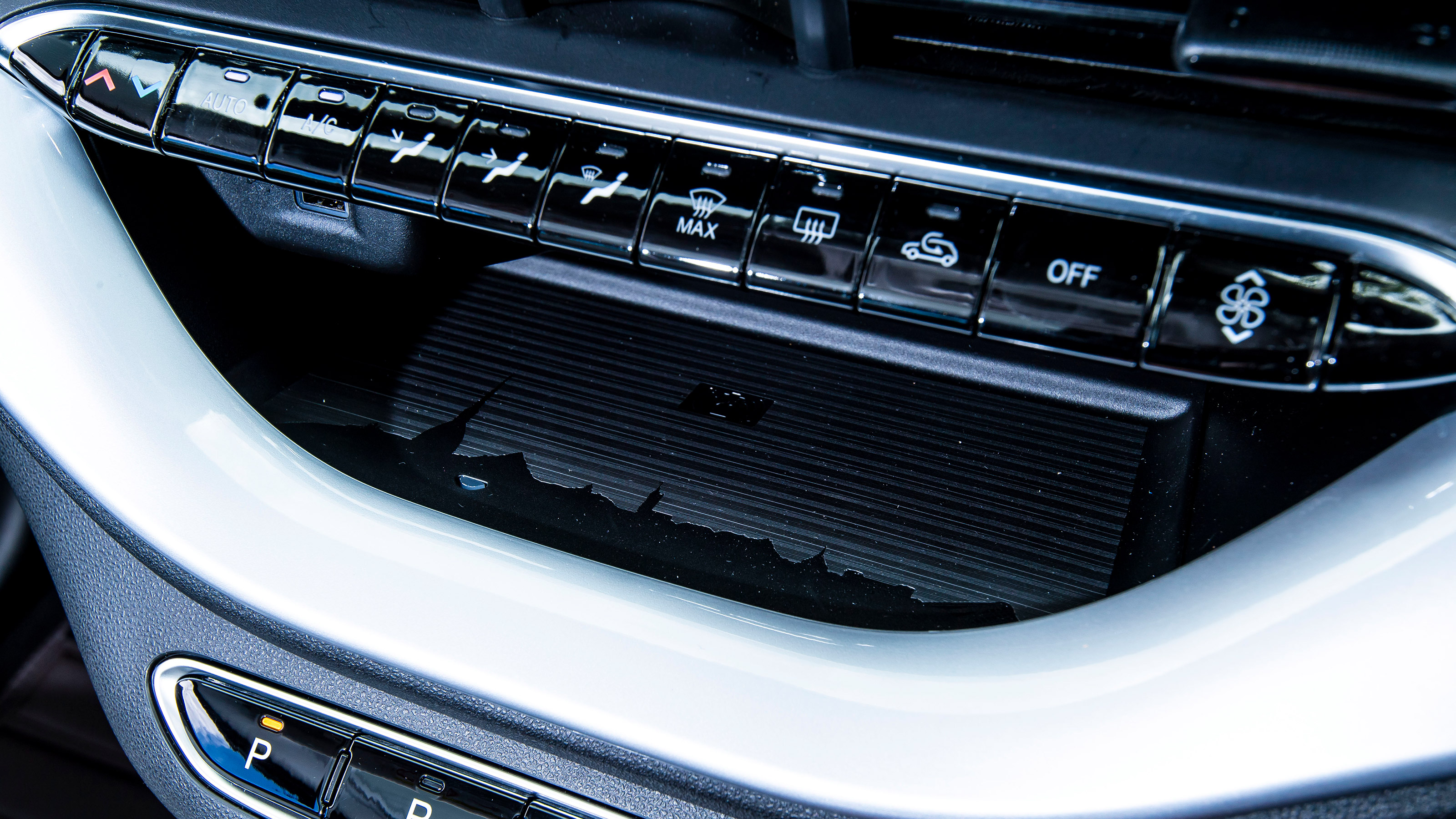 Fiat 500 - centre console