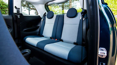 Fiat 500 - rear seats