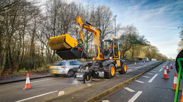 JCB Pothole machine