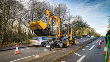 JCB Pothole machine