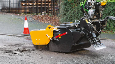 JCB Pothole machine