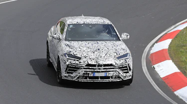 Lamborghini Urus spy - front