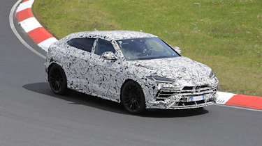Lamborghini Urus spy - front