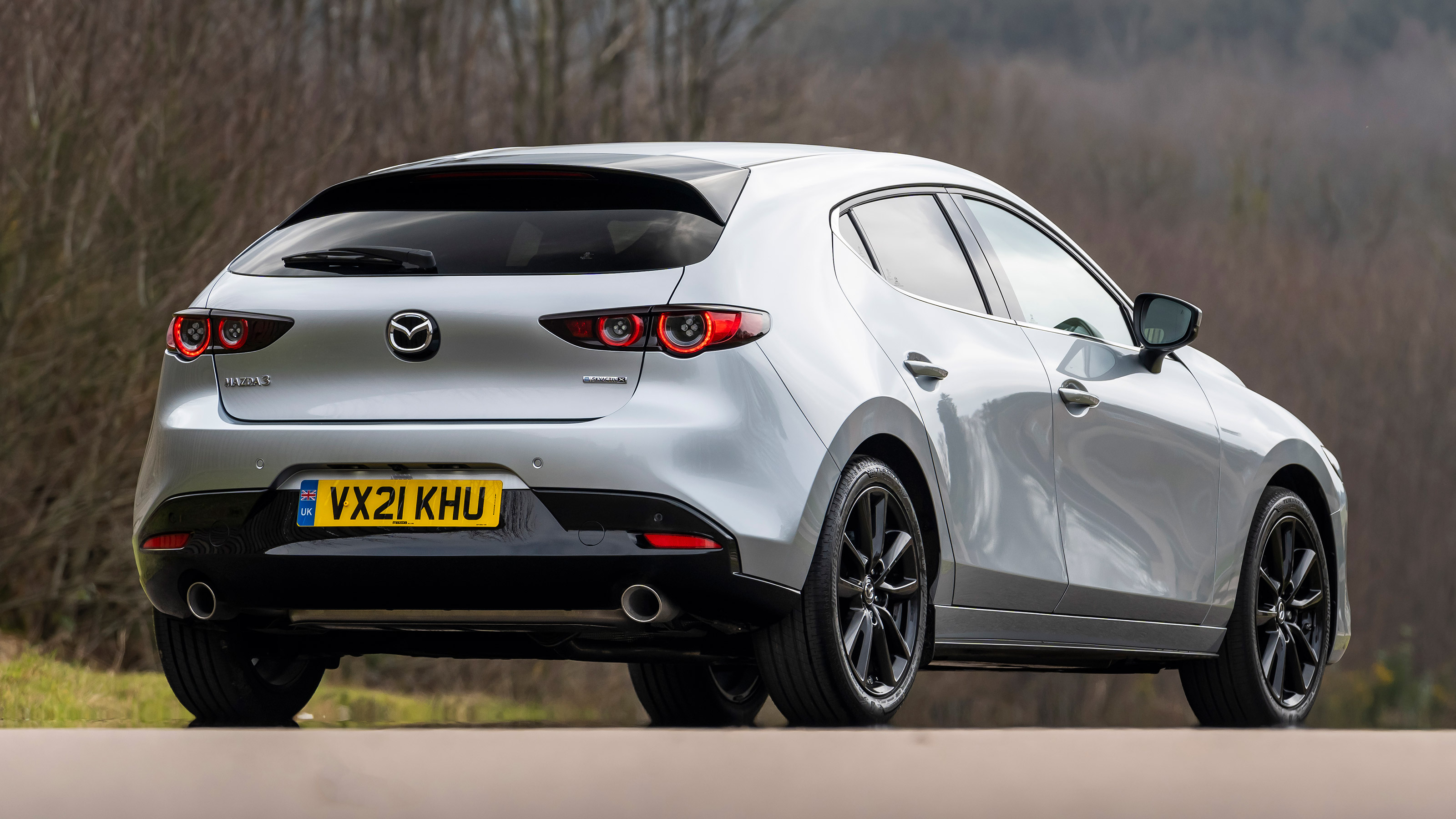 Mazda 3 e-SkyActiv X - rear static