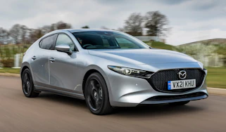 Mazda 3 e-SkyActiv X - front