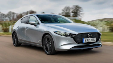 Mazda 3 e-SkyActiv X - front