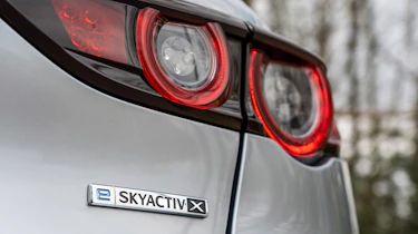 Mazda 3 e-SkyActiv X - e-SkyActiv X badge