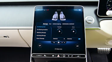 Mercedes S-Class - seat controls