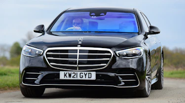 Mercedes S-Class - front cornering